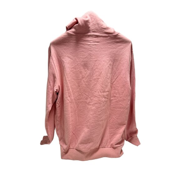 Coca Cola Women’s Pink Pullover Hoodie Coke It's the Real Thing Sweatshirt Sz M - Picture 7 of 7